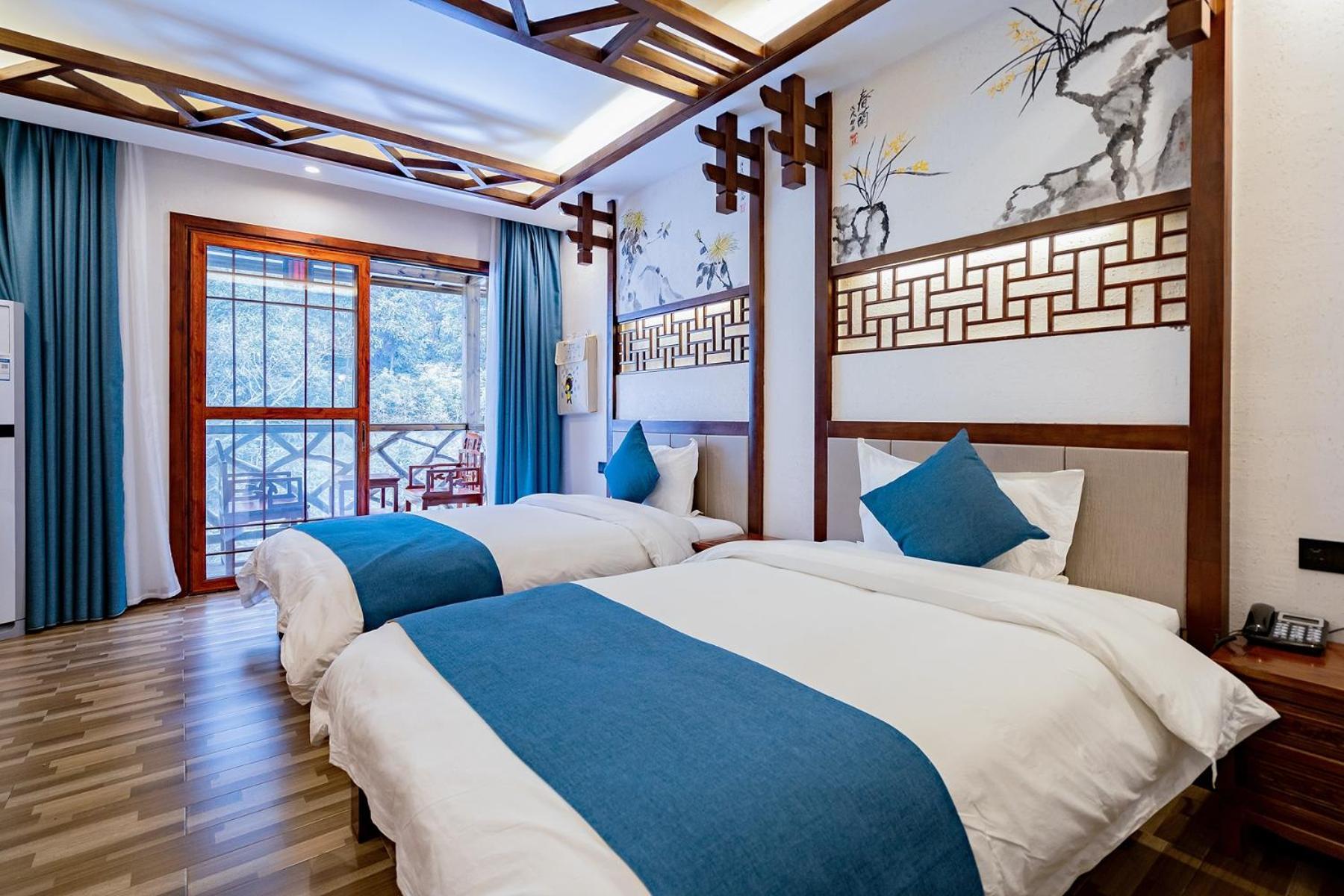 Apartament 一树一花客栈眷恋店 Wulingyuan Zewnętrze zdjęcie